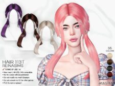 Sims 4 Reina TS4 Hair 113T mod