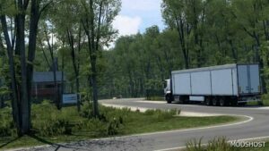 ETS2 Mod: Bourges Updated Map Addon 1.50 (Image #2)