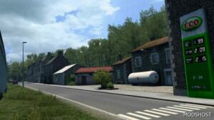 ETS2 Mod: Bourges Updated Map Addon 1.50 (Image #3)