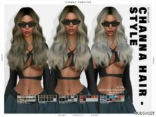 Sims 4 Female Mod: Channa Hairstyle (Featured)