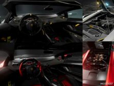 BeamNG Lamborghini Car Mod: Auténtica and Invincible V1.2 0.32 (Image #3)