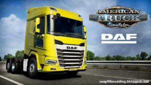 ATS DAF Truck Mod: 2021 by Soap98 V1.2.5 1.50 (Featured)