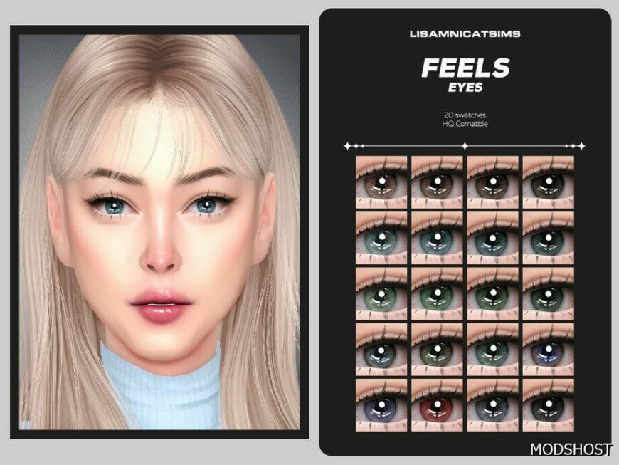 Sims 4 Mod: Feels Eyes (Featured)