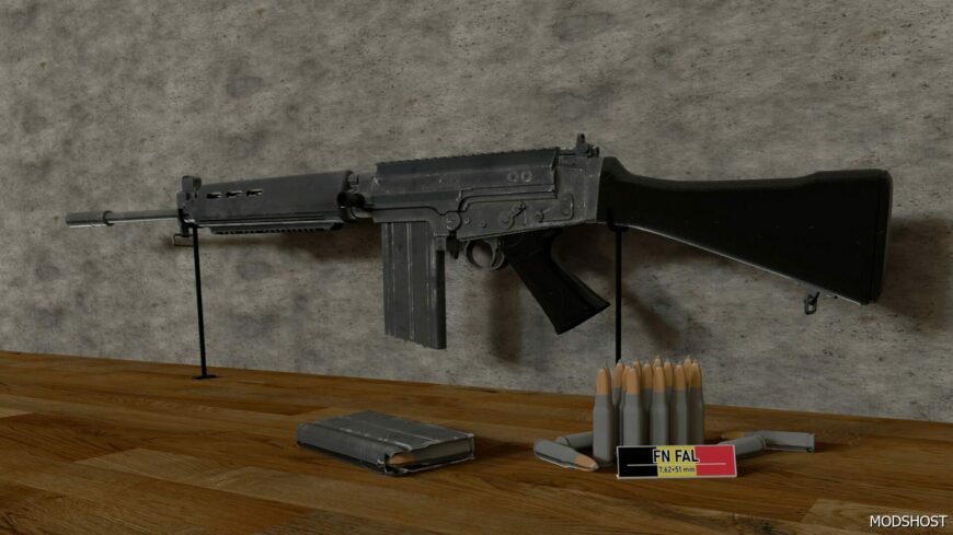 GTA 5 Weapon Mod: RON FN FAL (2 Versions) (Featured)