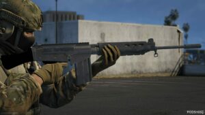 GTA 5 Weapon Mod: RON FN FAL (2 Versions) (Image #3)