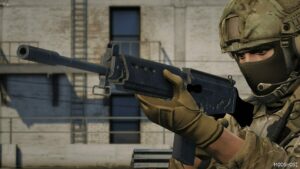 GTA 5 Weapon Mod: RON FN FAL (2 Versions) (Image #4)