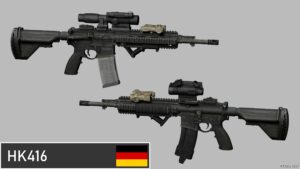 GTA 5 Weapon Mod: HK416 (Featured)