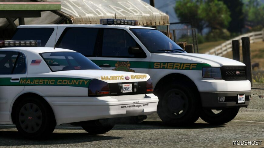 GTA 5 Vehicle Mod: The Majestic County Sheriff Pack PR (Featured)
