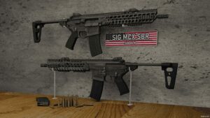 GTA 5 Weapon Mod: RON SIG MCX SBR (Image #4)
