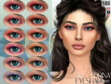 Sims 4 Eyeshadow Makeup Mod: Corina Eyeshadow N84 (Featured)