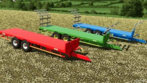 FS22 Mod: Smyth 28FT Bale Trailer (Image #2)