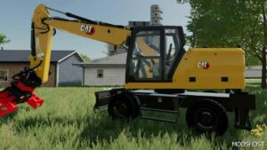 FS22 Caterpillar Forklift Mod: CAT M318 (Image #2)