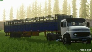 FS22 Livestock Trailer Mod: Cage 2 Axles (Image #3)