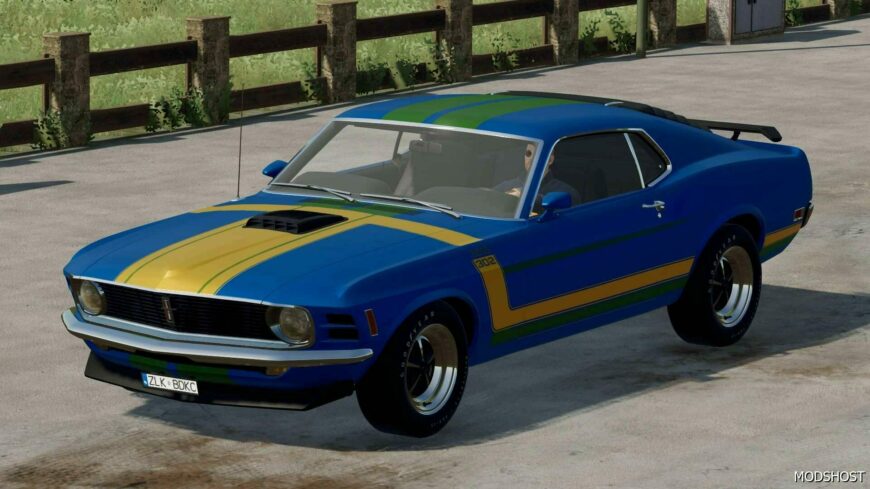 FS22 1970 Ford Mustang 302 LP mod