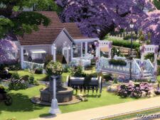Sims 4 House Mod: like A Painting (NO CC) (Image #3)