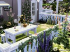 Sims 4 House Mod: like A Painting (NO CC) (Image #5)