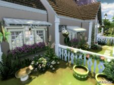 Sims 4 House Mod: like A Painting (NO CC) (Image #11)