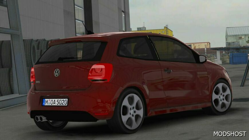 ETS2 Volkswagen Car Mod: Polo GTI MK5 V4.9 1.50 (Featured)