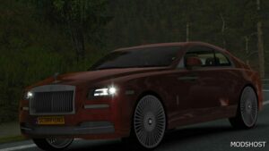 ETS2 Car Mod: Rolls-Royce Wraith 2016 V1.4 1.50 (Image #2)