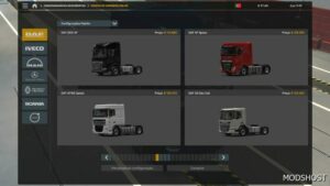 ETS2 Mod: ALL Trucks at The Dealer by Rodonitcho Mods 1.50 (Image #2)