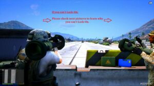 GTA 5 Mod: Nlaw Next Generation Light Anti-Tank Weapon Add-On / Replace (Image #4)