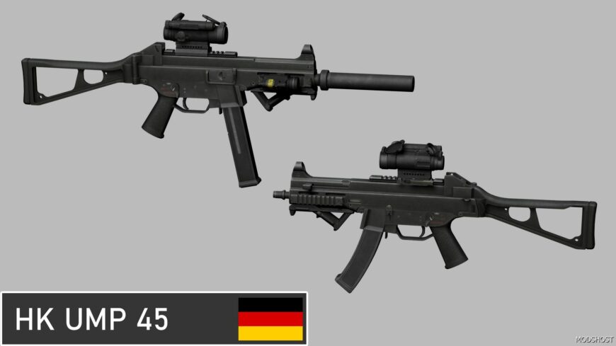 GTA 5 Weapon Mod: HK UMP