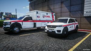 GTA 5 Vehicle Mod: Scout 2020 Medical Response Mrsa/Eagl Add-On | Sounds V1.1 (Featured)