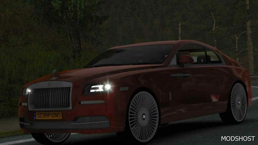 ATS Car Mod: Rolls-Royce Wraith 2016 V1.4 1.50 (Featured)