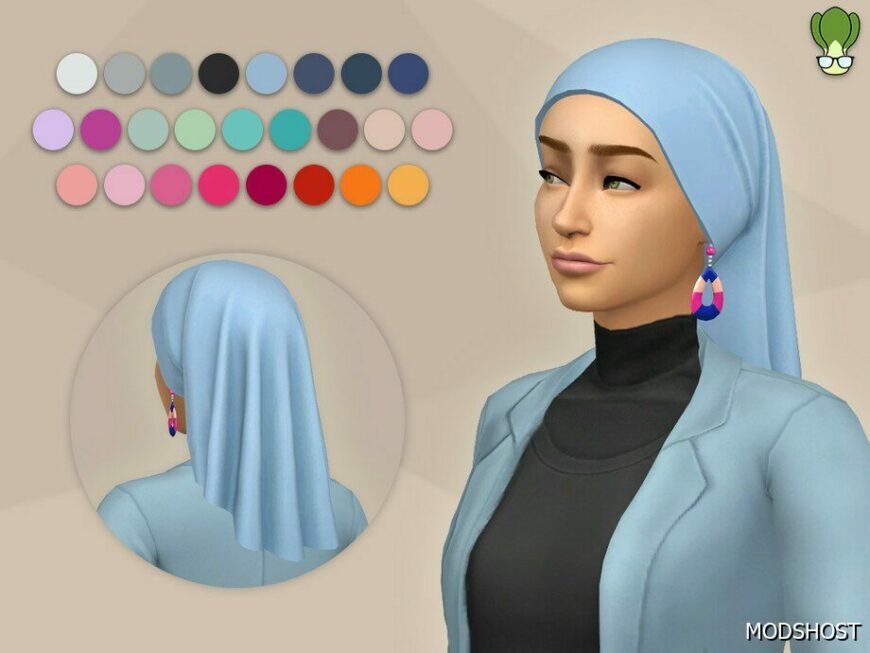 Sims 4 Modest Wear – Hijab #6 mod