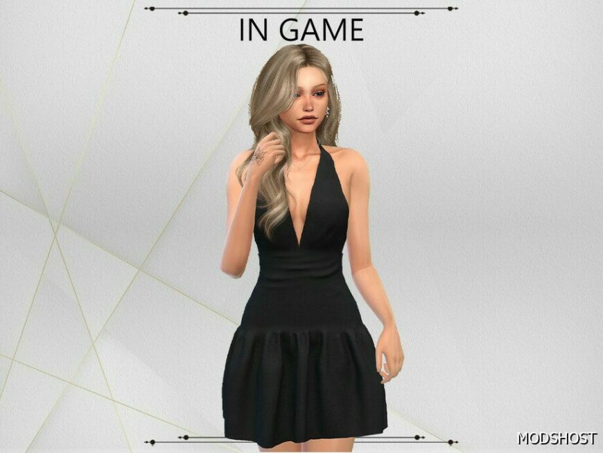 Sims 4 Carrie Dress mod