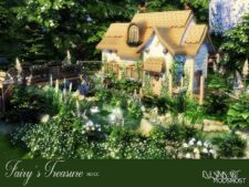 Sims 4 House Mod: Fairy’s Treasure (NO CC) (Featured)