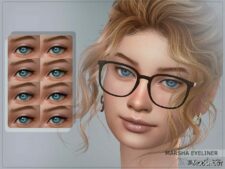 Sims 4 Marsha Eyeliner HQ mod