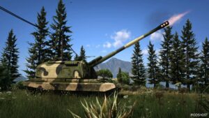 GTA 5 2S19 Msta-S Artillery Add-On | Lods mod