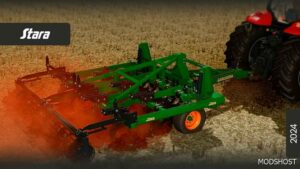 FS22 Cultivator Mod: Stara ASA Laser Sugarcane 7 Tines (Featured)