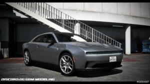 GTA 5 Dodge Vehicle Mod: 2024 Dodge Charger Daytona Scat Pack Add-On | Fivem (Featured)