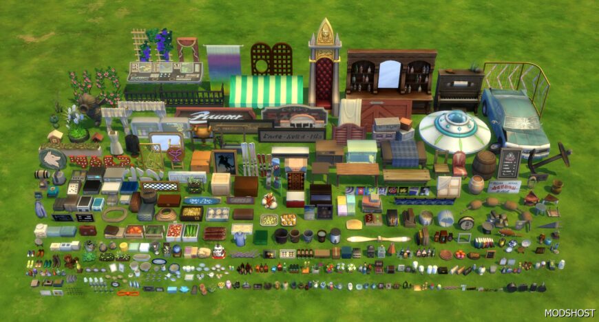 Sims 4 Object Mod: Clutter Freed from Misc Decorations (Featured)