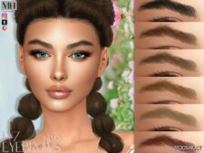 Sims 4 LYZ Eyebrows N319 mod