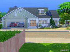 Sims 4 Mod: Cozy House (NO CC) (Image #2)