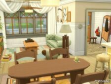 Sims 4 Mod: Cozy House (NO CC) (Image #7)