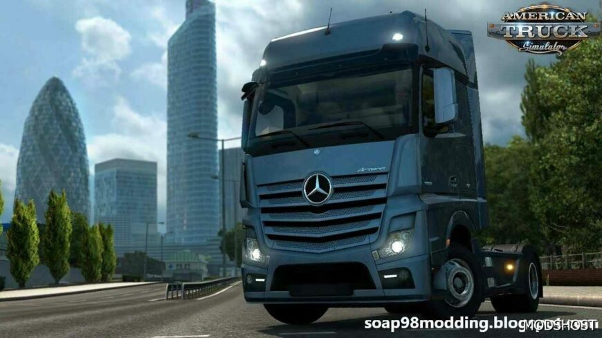 ATS Mercedes NEW Actros 2014 by Soap98 V1.2.3 1.50 mod