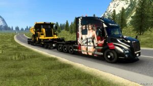 ATS Volvo Part Mod: VNL 2018 8×6 Chassis 1.50 (Image #4)