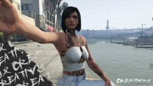 GTA 5 Player Mod: TOP MP Female (Featured)