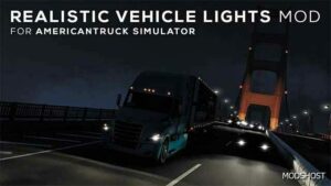 ATS Realistic Mod: Vehicle Lights Mod V7.4 (Image #3)