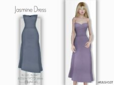 Sims 4 Jasmine Dress – ACN 440 mod