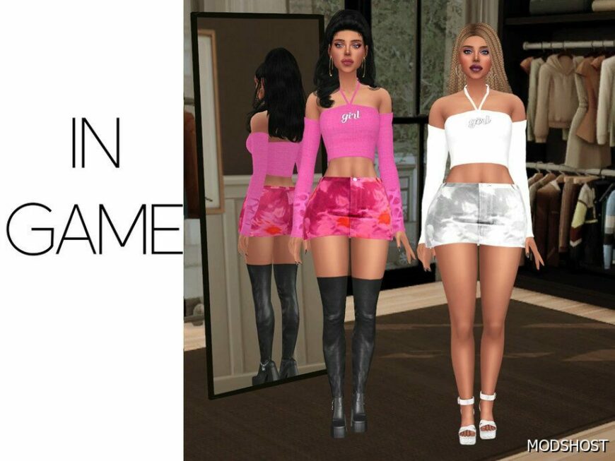 Sims 4 Ximena – Party SET mod