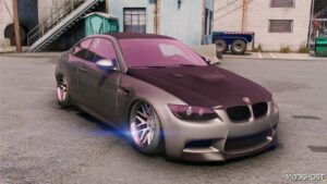 GTA 5 BMW Vehicle Mod: M3 E92 Stance (Image #2)