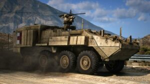 GTA 5 M1133 Stryker Medical Evacuation Vehicle Add-On mod