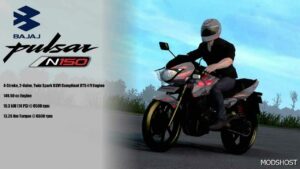 ATS Mod: Motorcycle Bajaj Pulsar 150 Dtsi 1.50 (Featured)