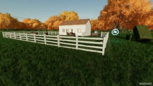 FS22 Placeable Mod: Small Sheep Pasture (Featured)
