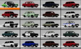 BeamNG VAZ Car Mod: -2105/2107 Edit 0.32 (Image #5)